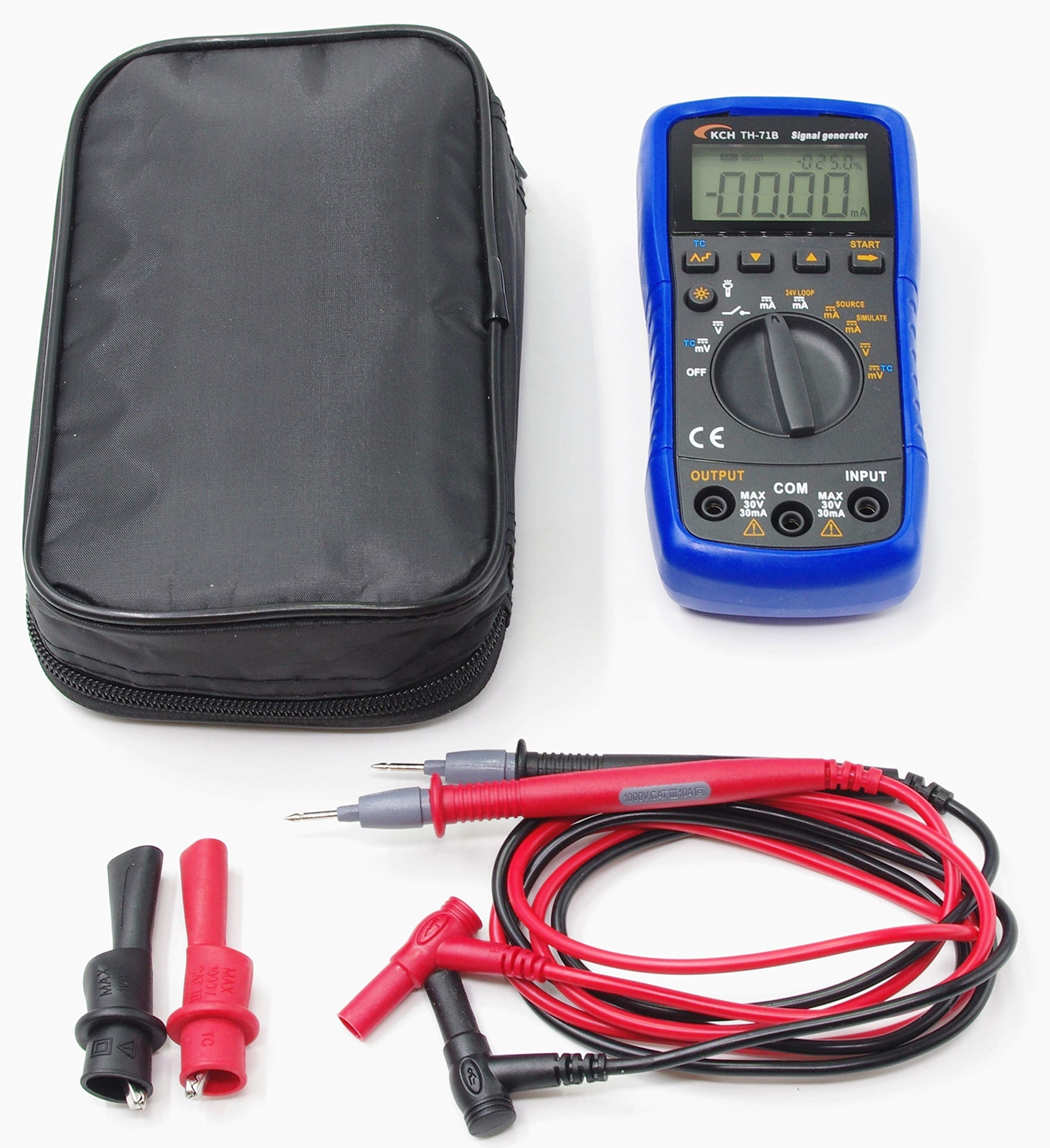 Th71b Handheld Signal Generator Source Simulator Meterdc Voltage Current Thermoc