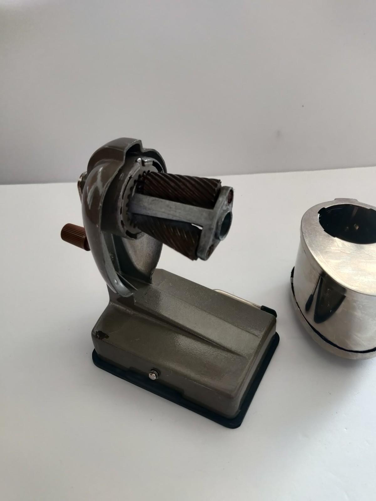 Vintage Boston 8 Hole Pencil Sharpener Vacuum Mount/Suction