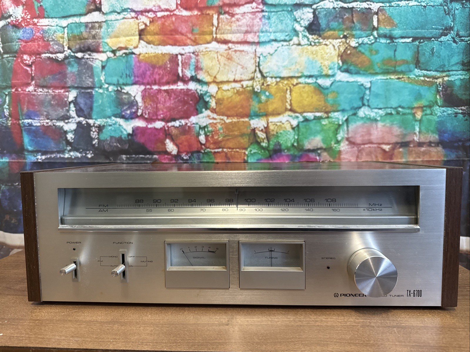 PIONEER TX-6700 STEREO TUNER Tested And Working