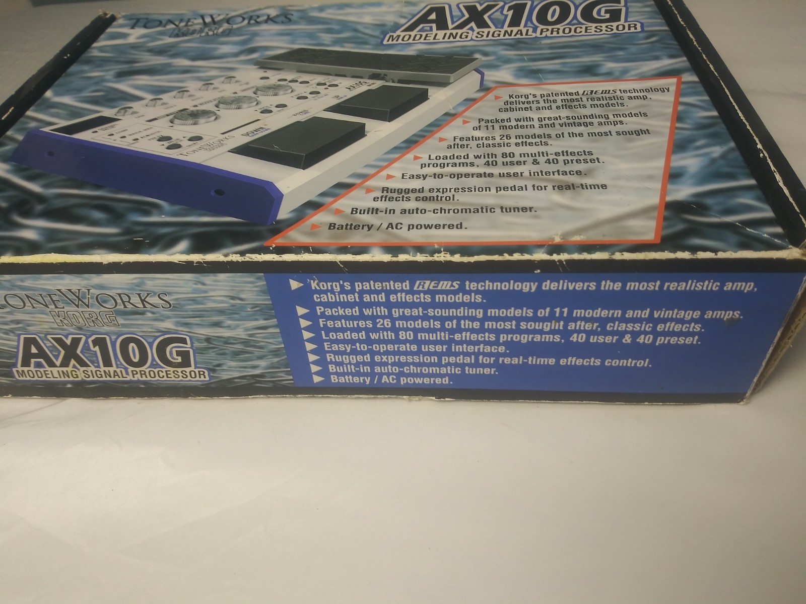 KORG AX10G MODELING SIGNAL PROCESSOR