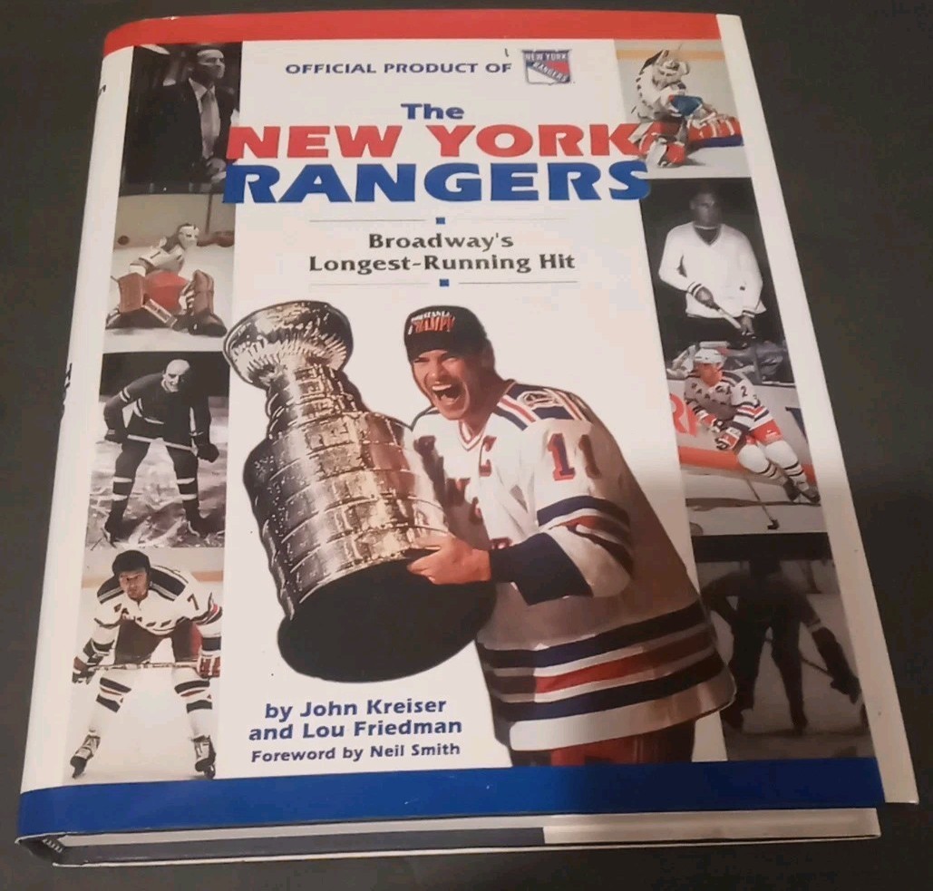 THE NEW YORK RANGERS BROADWAY'S LONGEST RUNNING HIT HARD COVER 1996