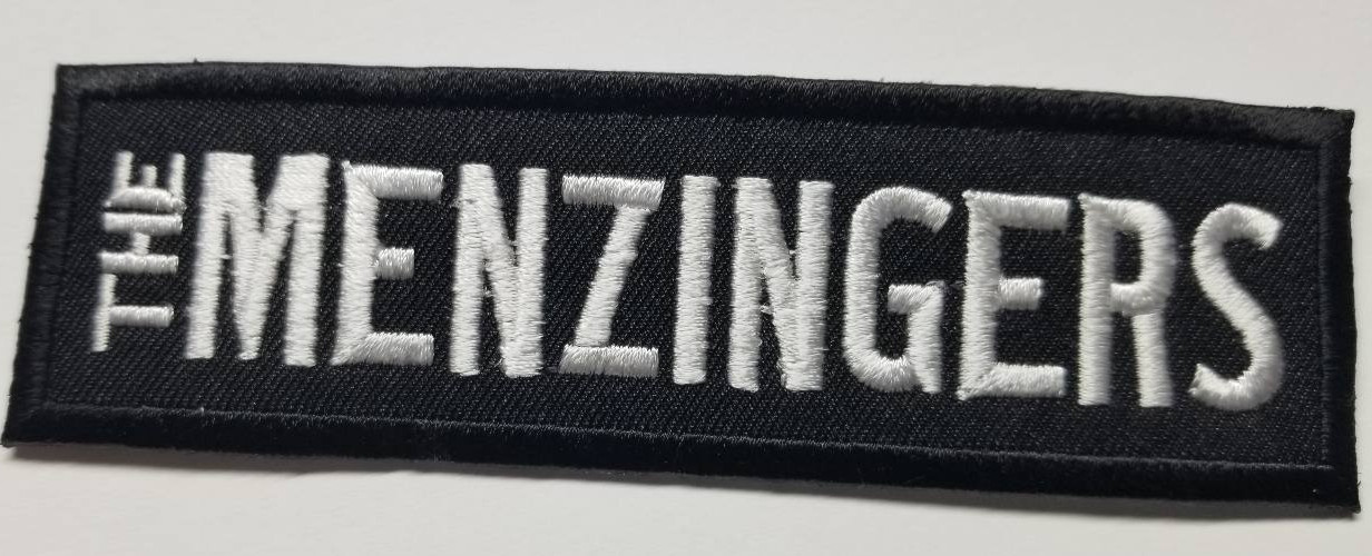 The Menzingers Band Embroidered Patch approx. 1.25x4.25"