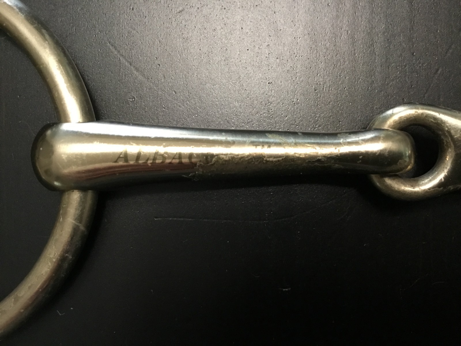 ALBACON German Silver Loose Ring French Link Snaffle Bit