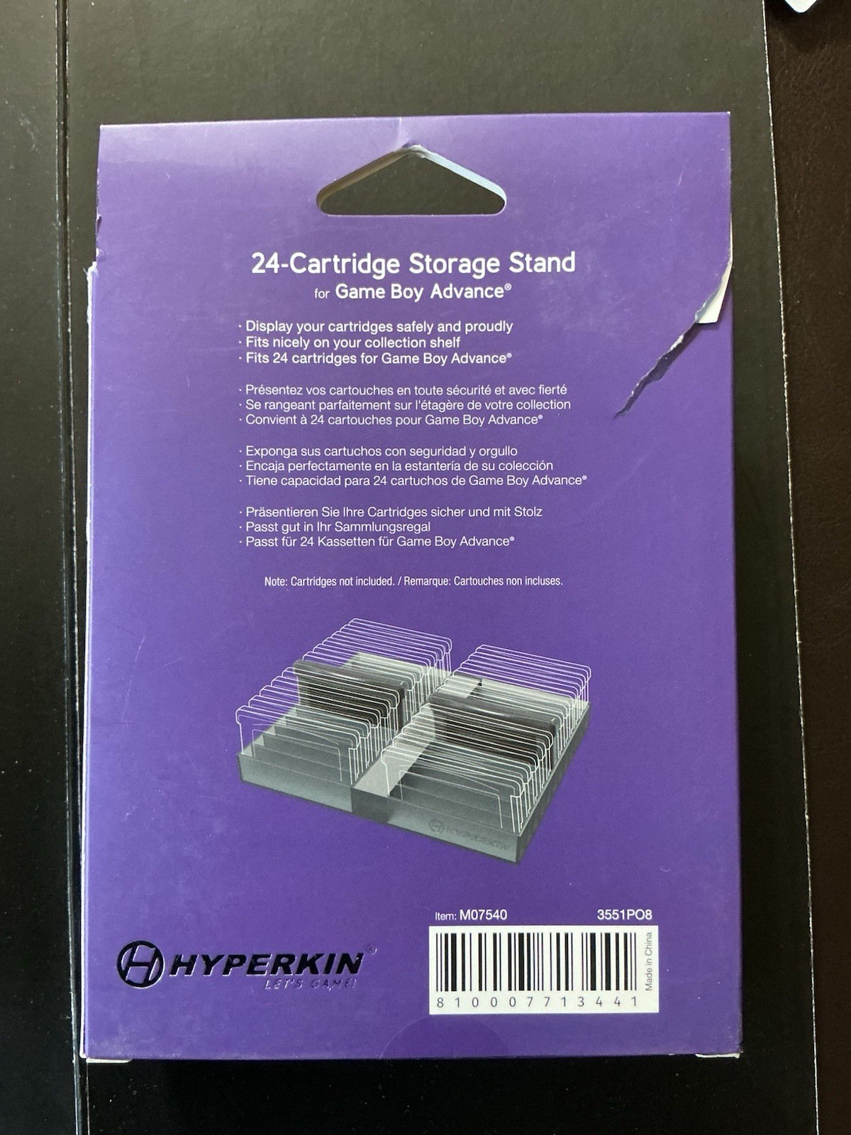 Hyperkin 10-Cartridge Storage Stand for Nintendo SNES (2 Pack)