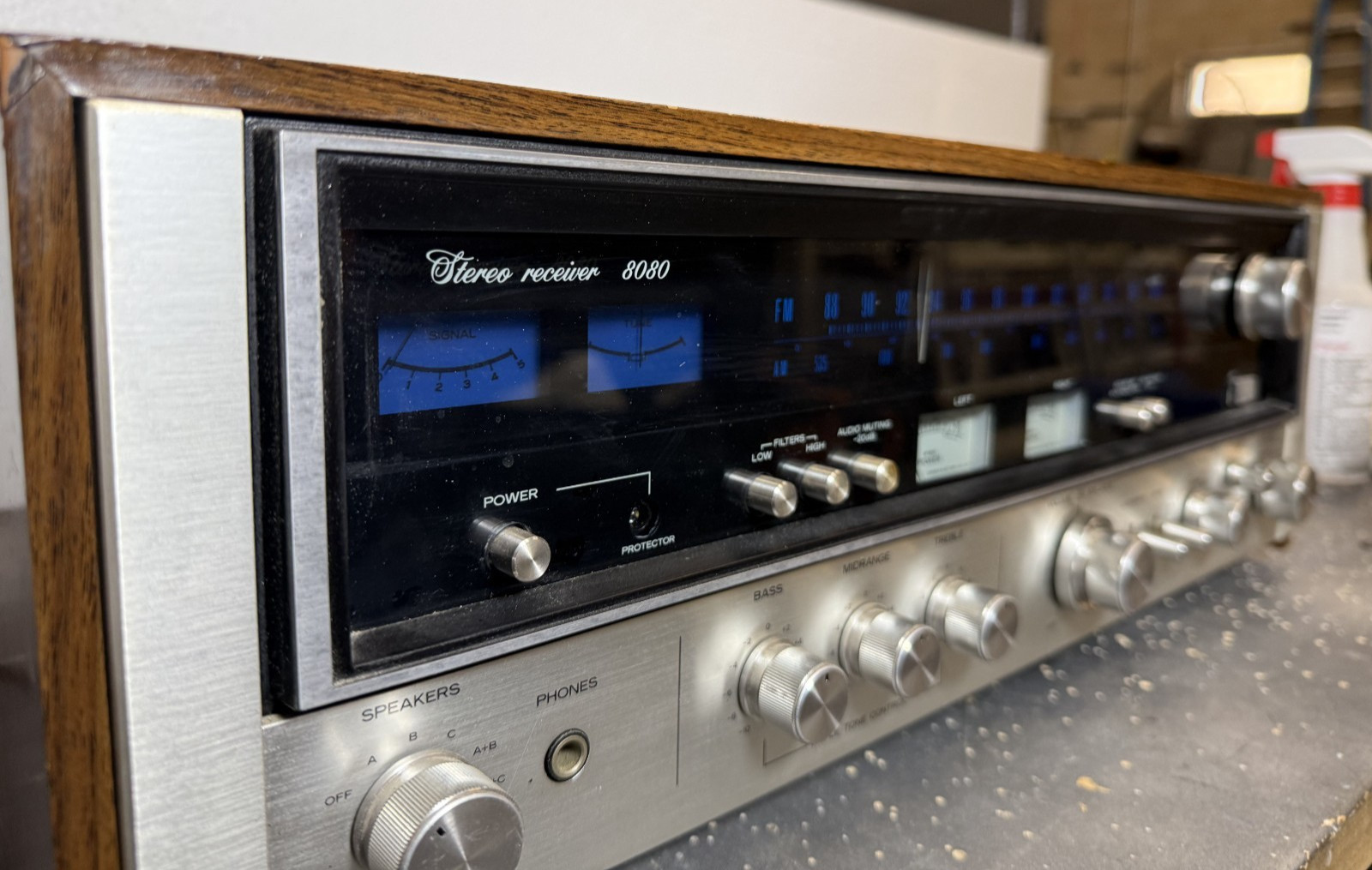 Vintage Sansui 8080 Stereo Receiver Amplifier