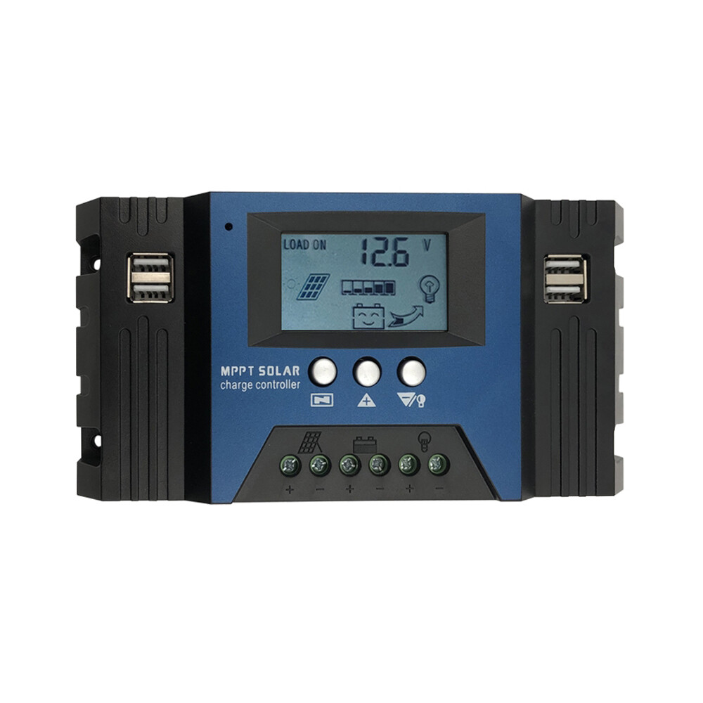 30A MPPT Solar Panel Charge Controller 12/24V Battery Intelligent Regulator Y1Y4