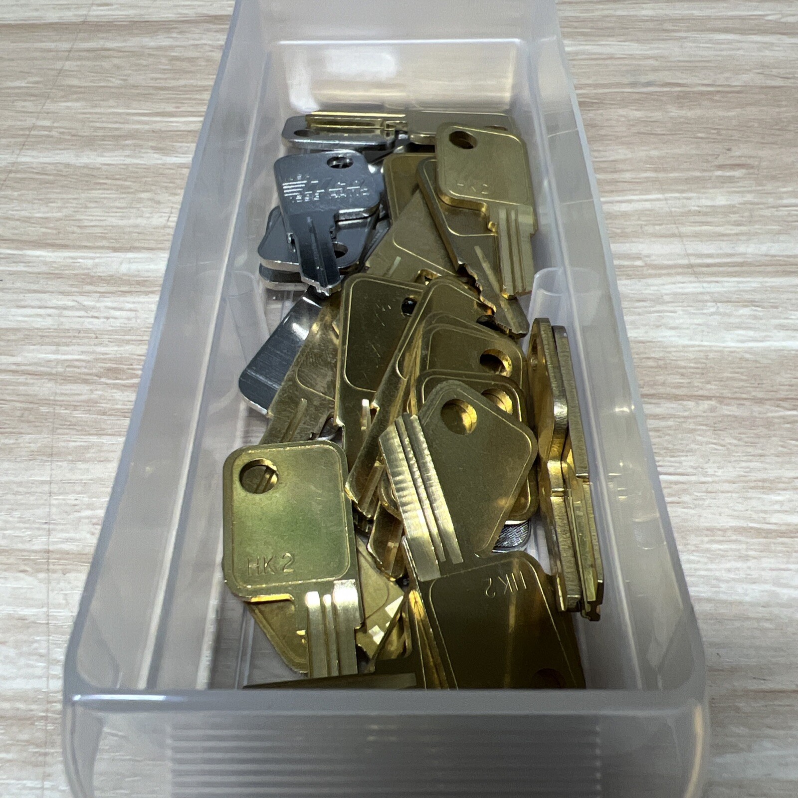 Lot Of 28 Mix Ilco Jet HK2 Key Blank Brass Furniture Office Key Blanks