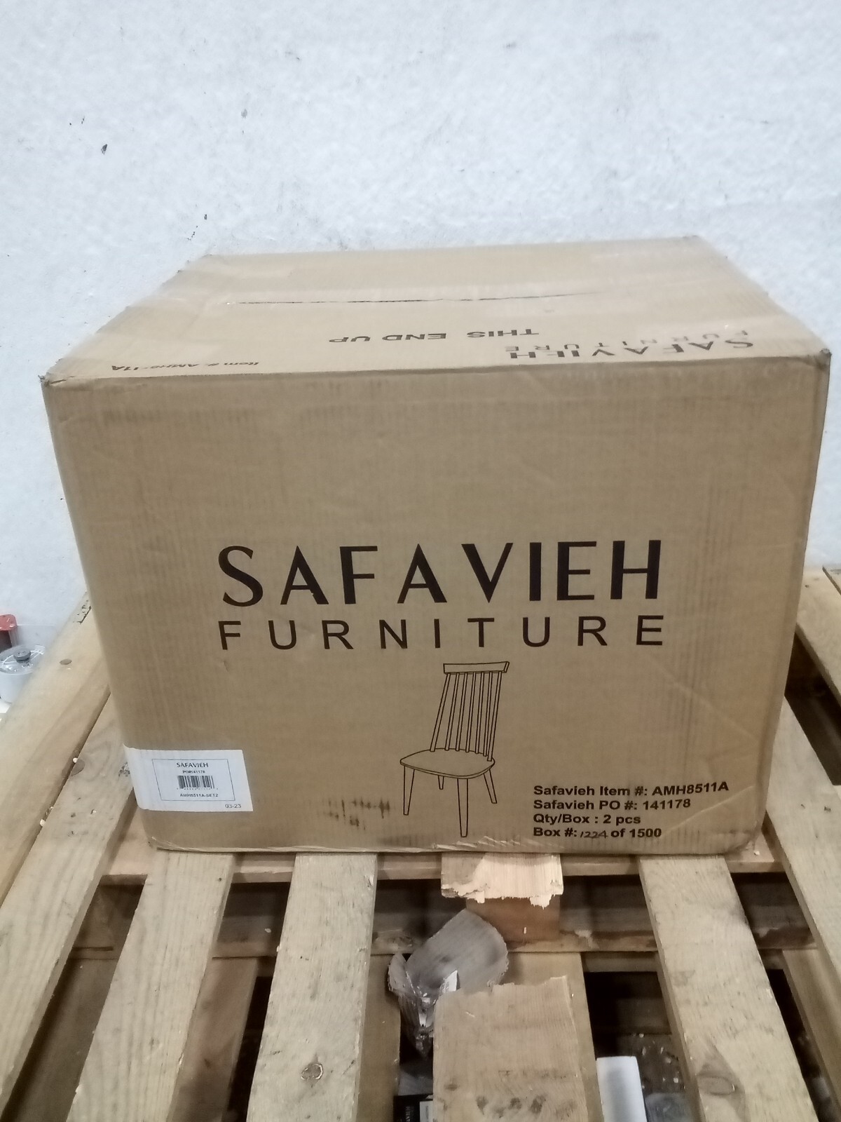 Safavieh BURRIS SIDE CHAIR, Reduced Price 2172724290 AMH8511A