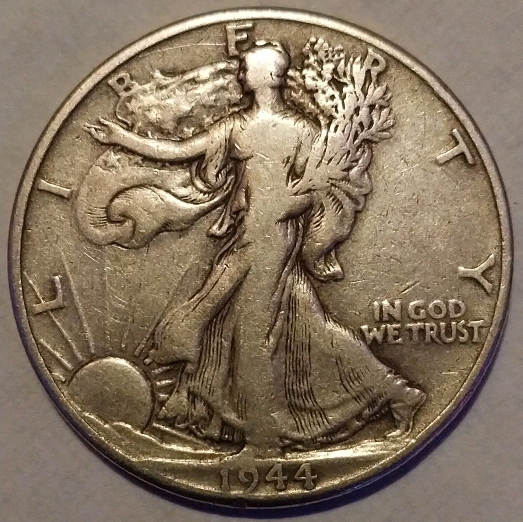 1944 Walking Liberty Half Dollar