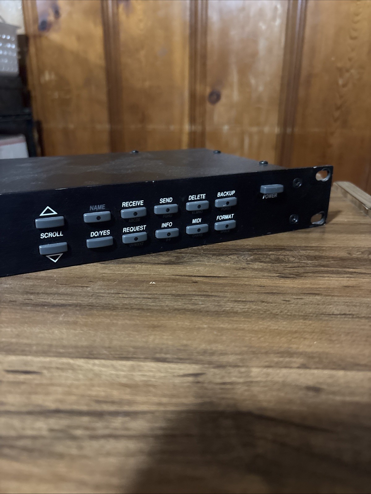 UNTESTED Alesis DataDisk Direct MIDI Disk Universal Data Storage Rack Mount
