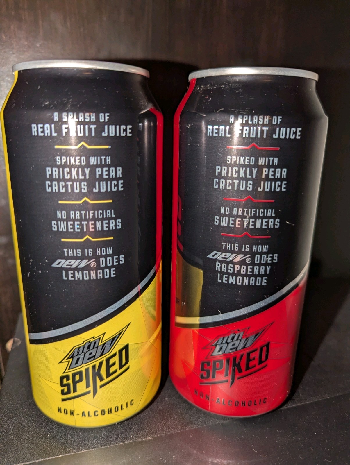 Mountain Dew Spiked Lemonade/Raspberry Lemonade -Bottom Emptied-