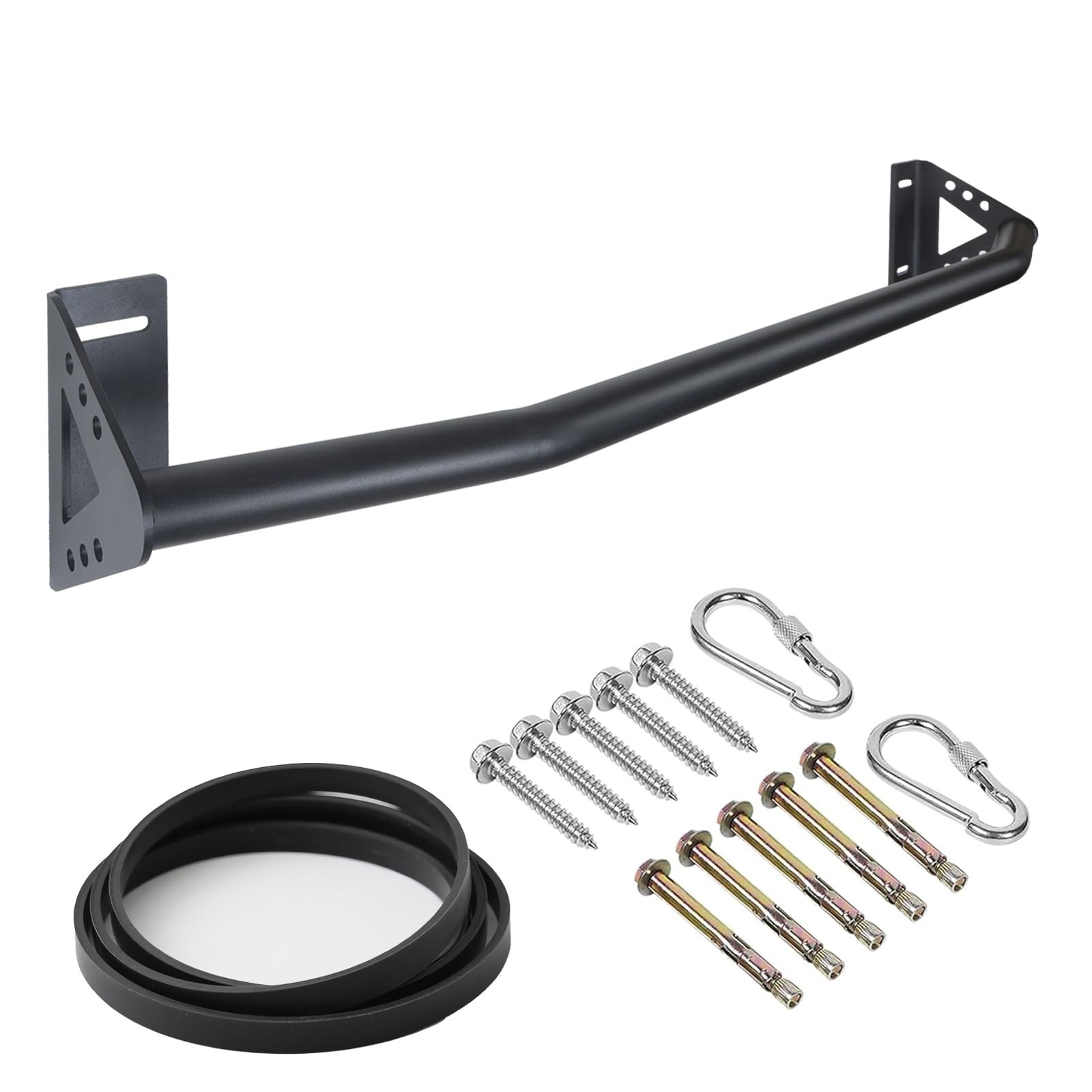 Wall Mounted Pull Up Bar Doorway, Heavy Duty Strength Training Pull-Up & Chin...