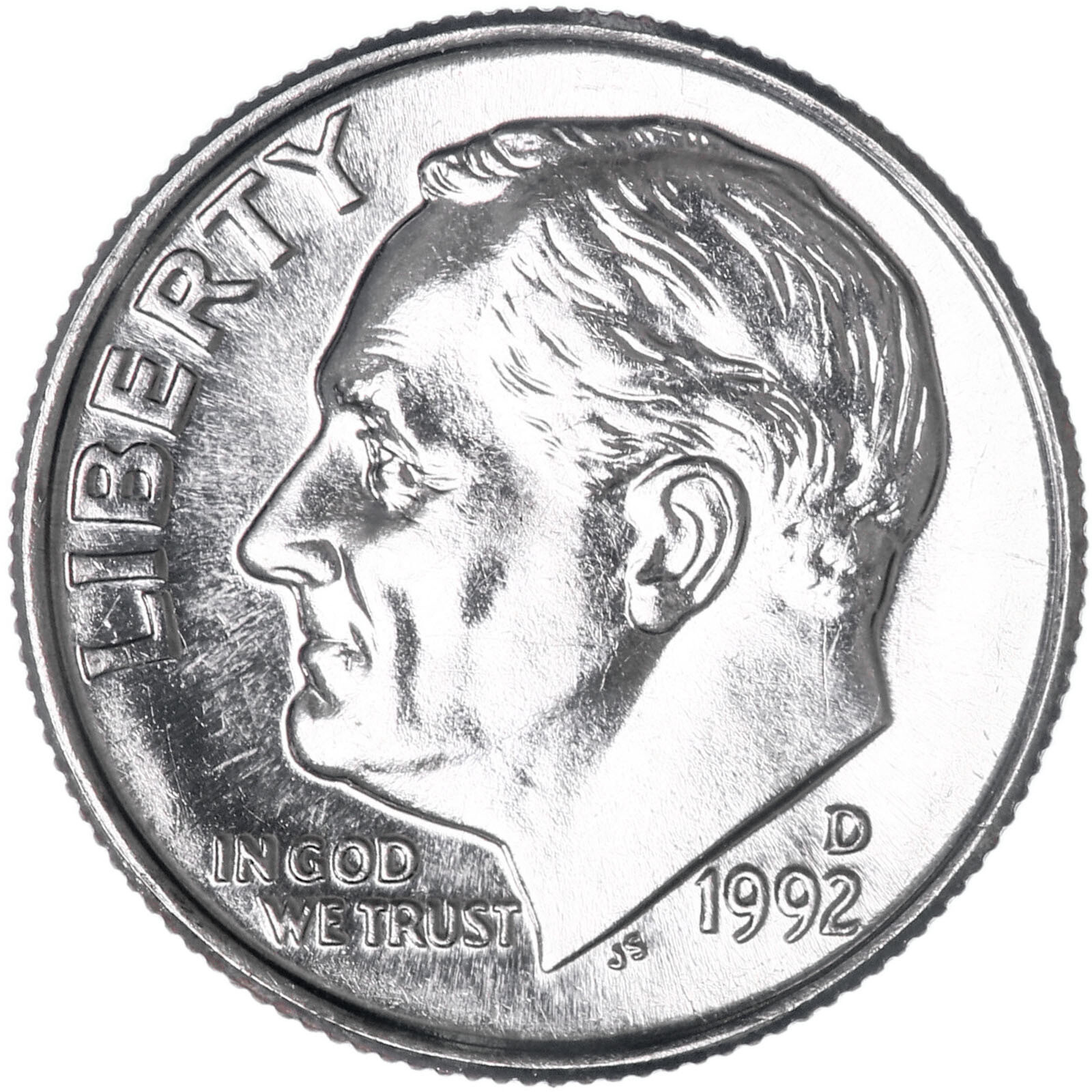 1992 D Roosevelt Dime BU US Coin