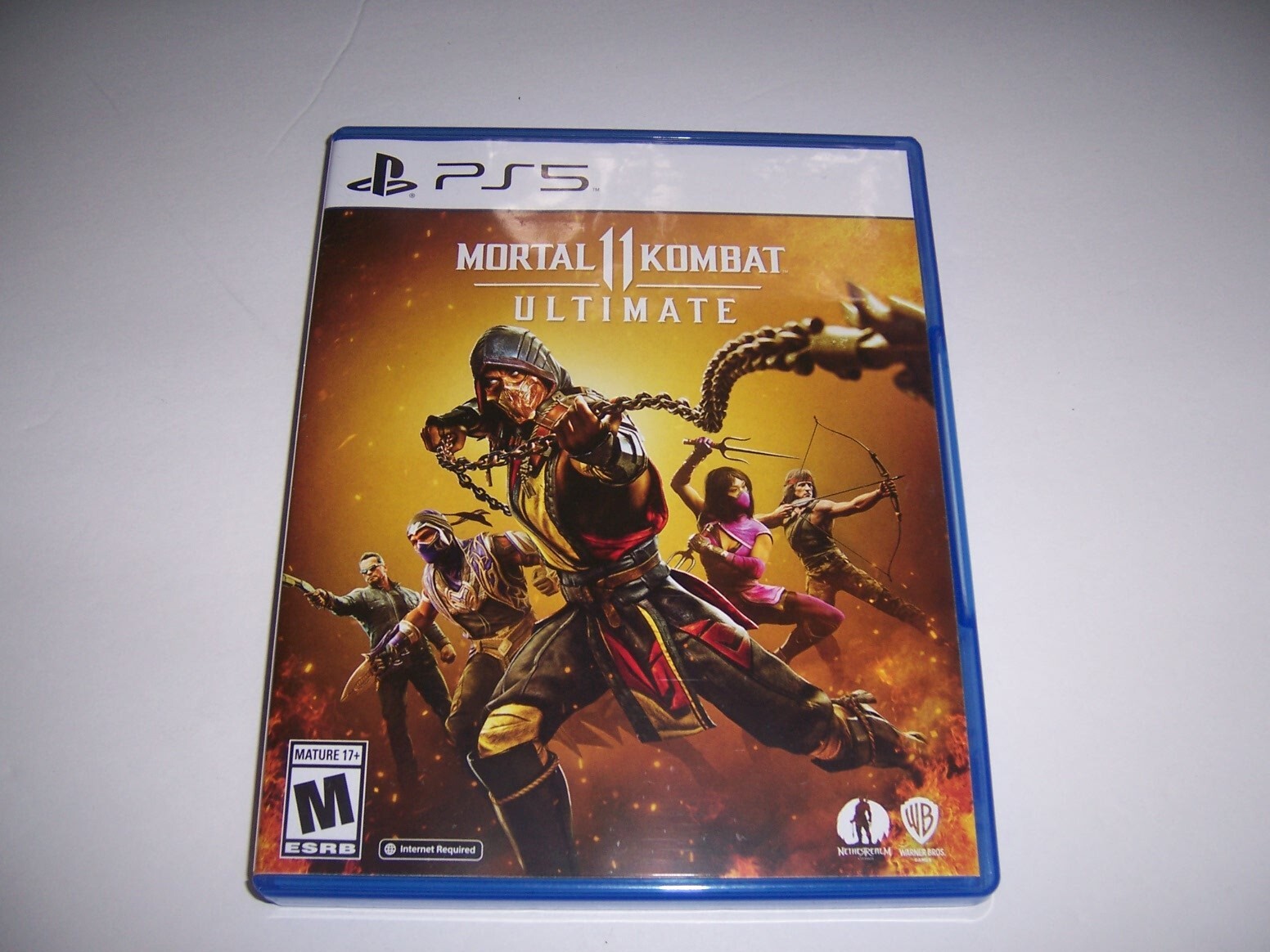Authentic Box Case Replacement Sony PlayStation 5 PS5 Mortal Kombat 11