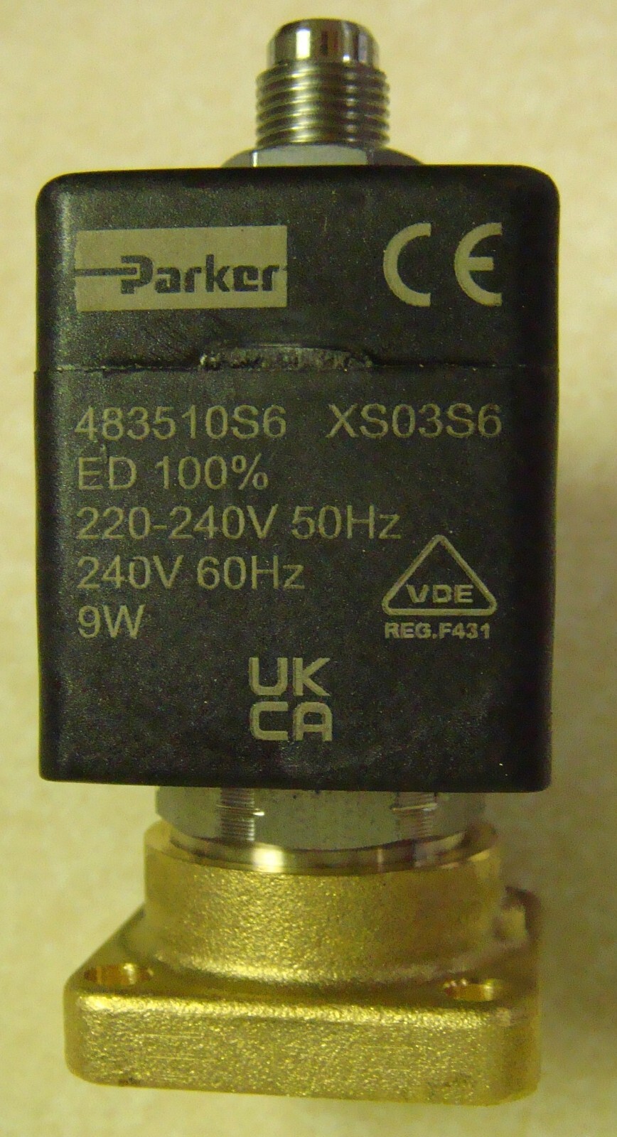 New Parker Lucifer 3-way Solenoid Valve 230V E131F4304 4100017 Genuine Simonelli