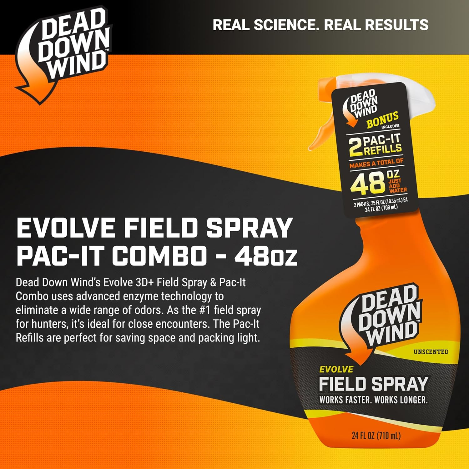 Evolve Field Spray (24Oz Bottle and 2 Pac-It Refills)