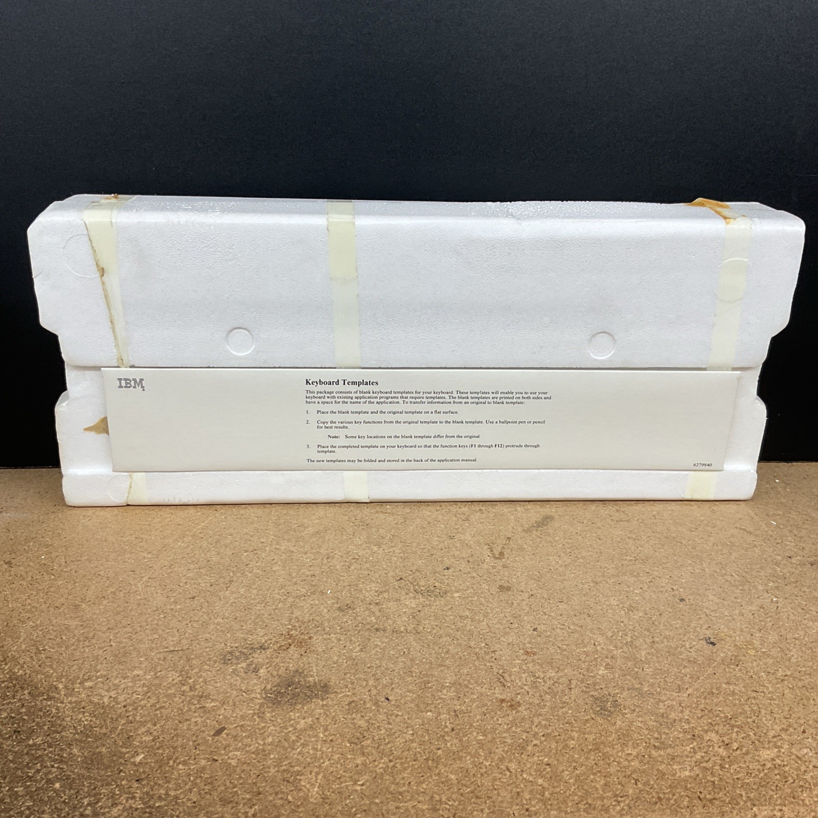 IBM PC Personal Computer AT System Unit Keyboard 6278082 Vintage Computing