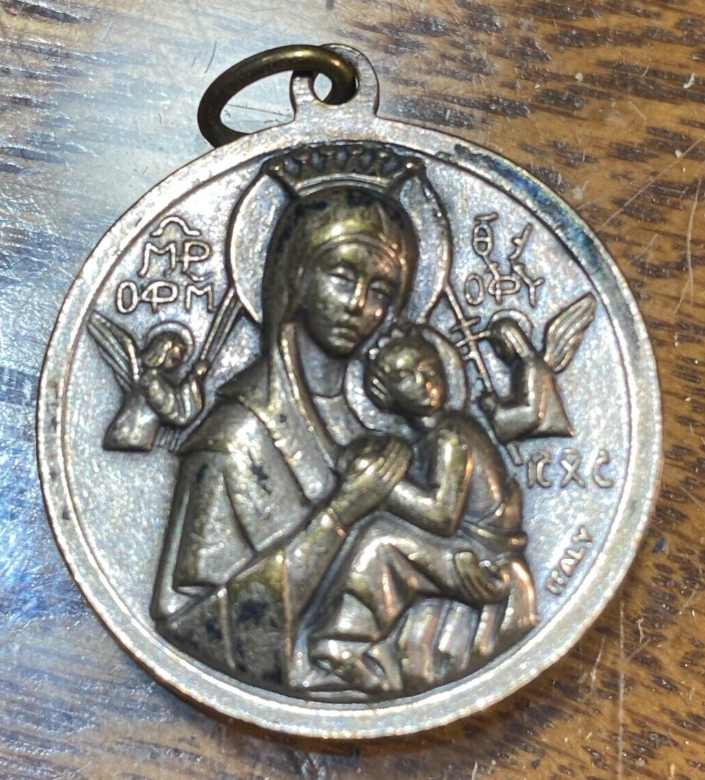 Johen Neumann/Madonna Medallion Nice AU Patina CHRC