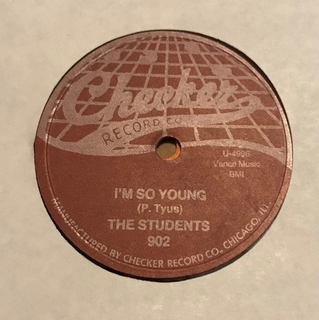 THE STUDENTS: I'm so young / everyday of the week 10" 78 RPM