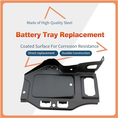 Passenger Side Battery Tray Replacement Compatible with Cadillac