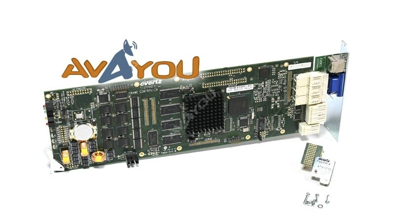 Evertz 7700FC VistaLINK Frame Controller +3RU 7700FR-C w/ 7700CM-2 Sub Backplane