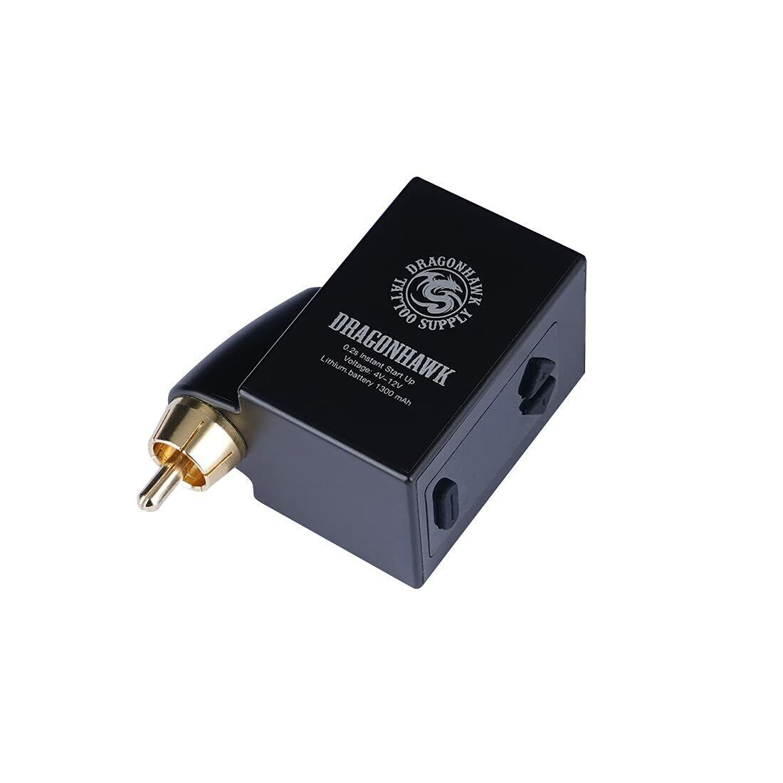 Dragonhawk Wireless Tattoo Battery Power Supply Lightweight Small Lcd RCA B1