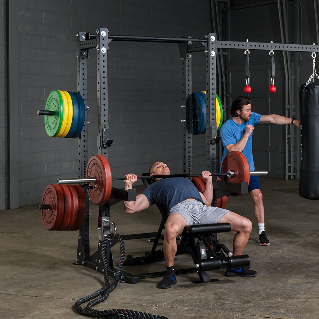 Body-Solid Pro ClubLine Half Rack Gym Package