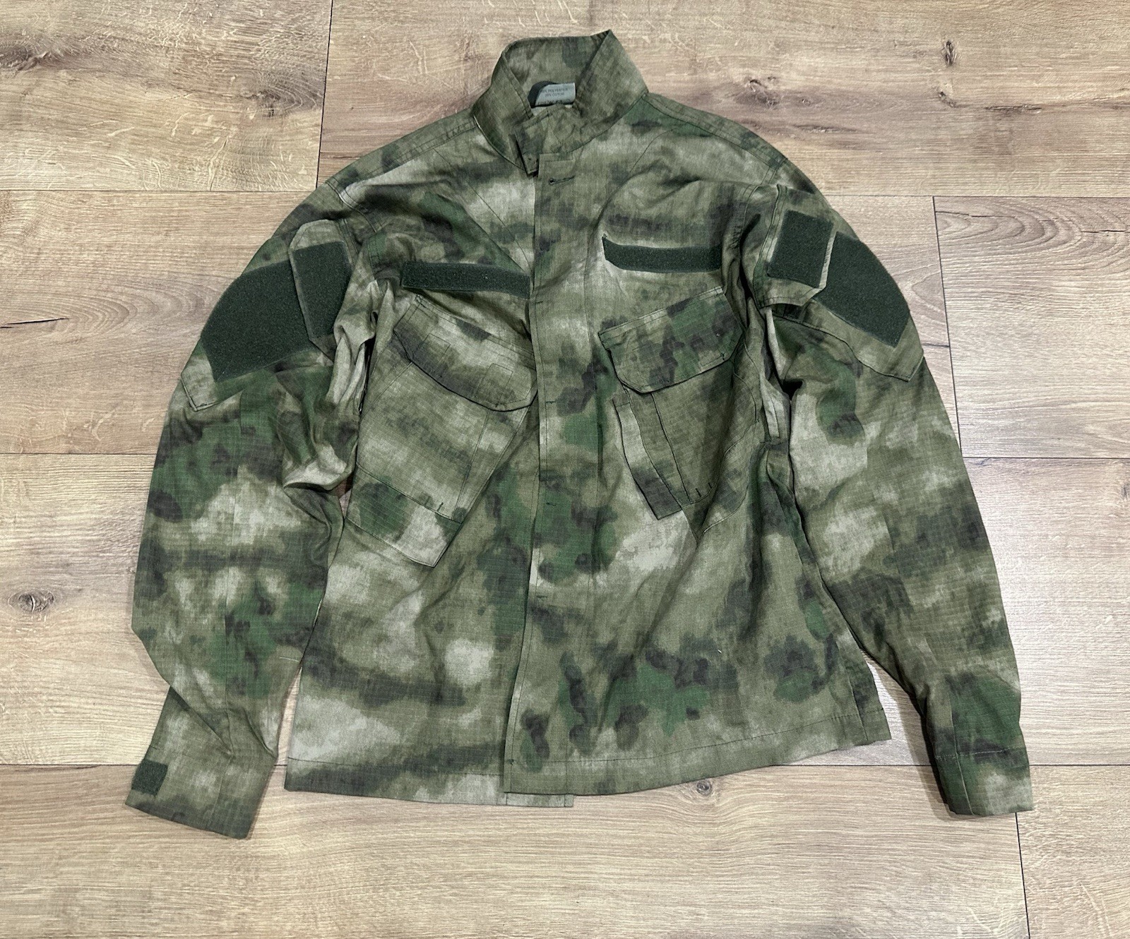 Military jacket/uniform of a soldier of the Russian Army. History of Ukraine