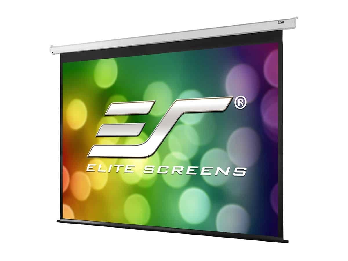 Elite Screens VMAX150XWV2 150” Motorized Electric Projector Screen w/ Remote