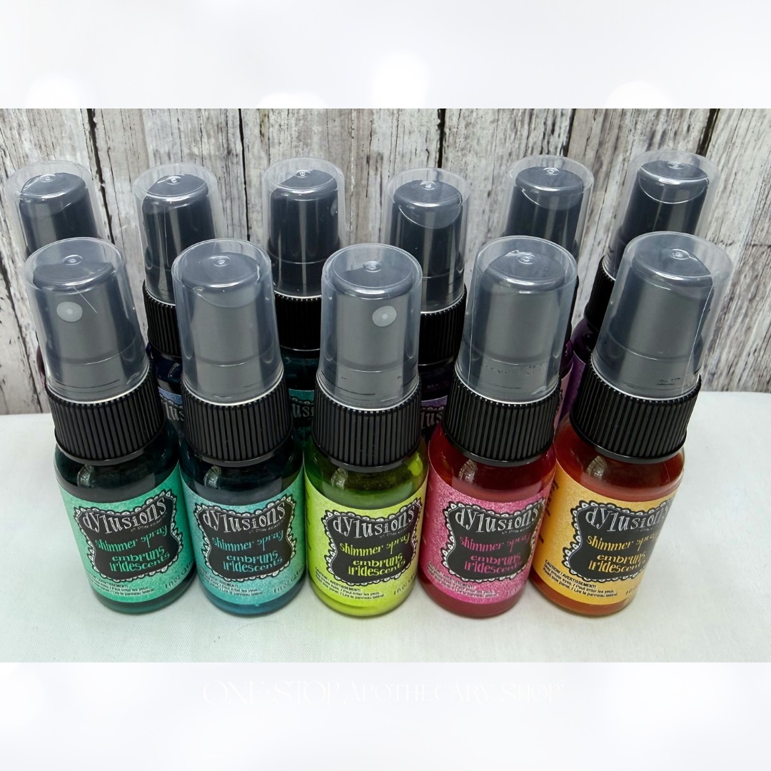 DYLUSIONS Ink Shimmer Sprays 1oz Lot of 11