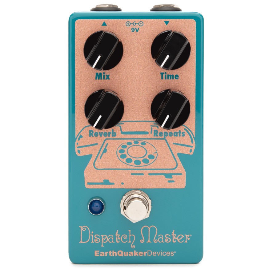 EarthQuaker Devices Dispatch Master V3 SR Delay and Reverb Pedal (Water Blue)
