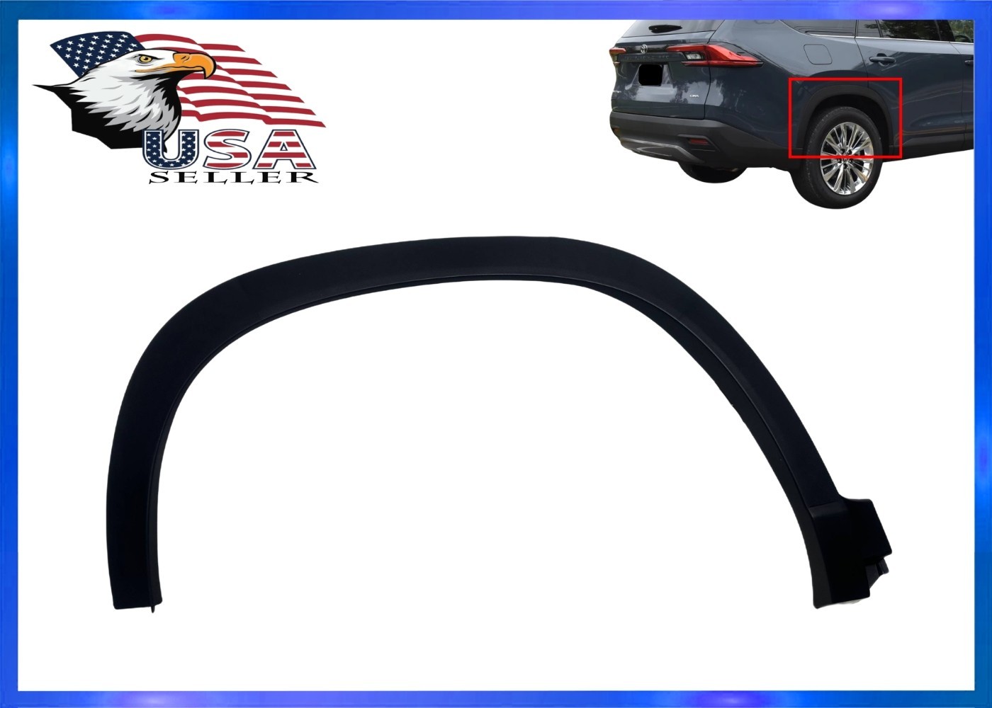 For 2024 2025 Toyota Grand Highlander Right Rear Wheel Arch Flare Molding Trim