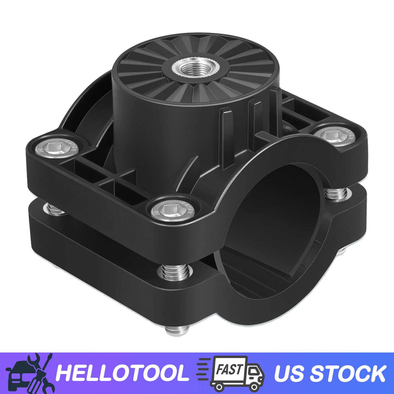 For Garmin LiveScope Plus LVS34 0 Degree Pole Mount Bracket Kit 010-13228-03