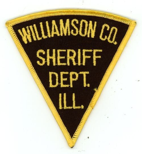 ILLINOIS IL WILLIAMSON COUNTY SHERIFF NICE SHOULDER PATCH POLICE