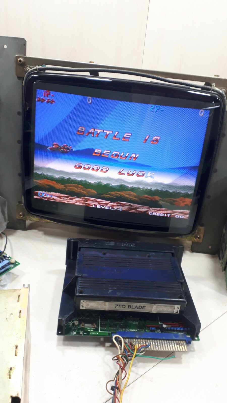 ZED BLADE MVS Neo Geo PCB ORIGINAL