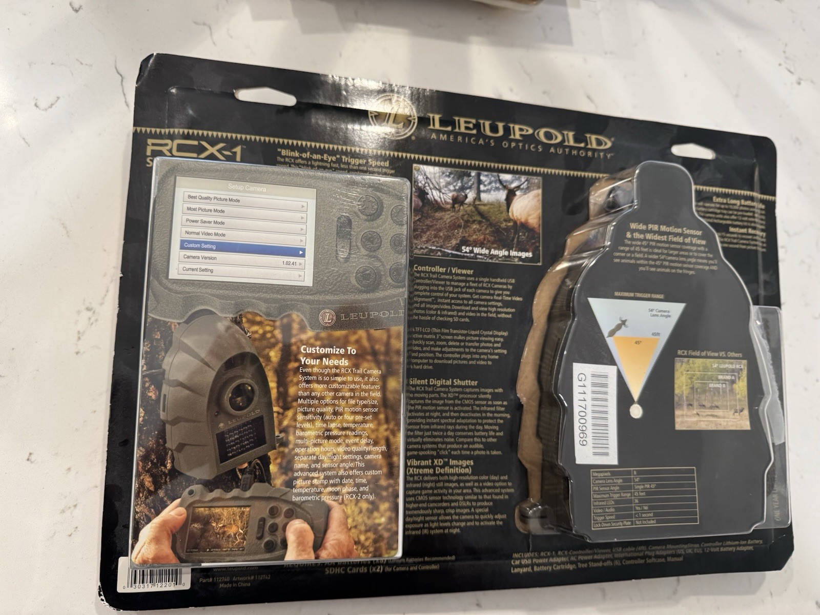 Leupold RCX-1 Game Trail Camera Controller And Camera, New Unopened In Box