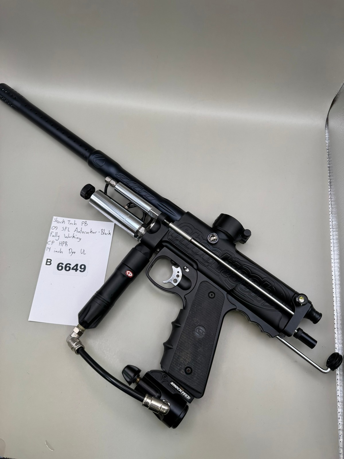 Shocktech PB SFL Autococker Black Fully Working