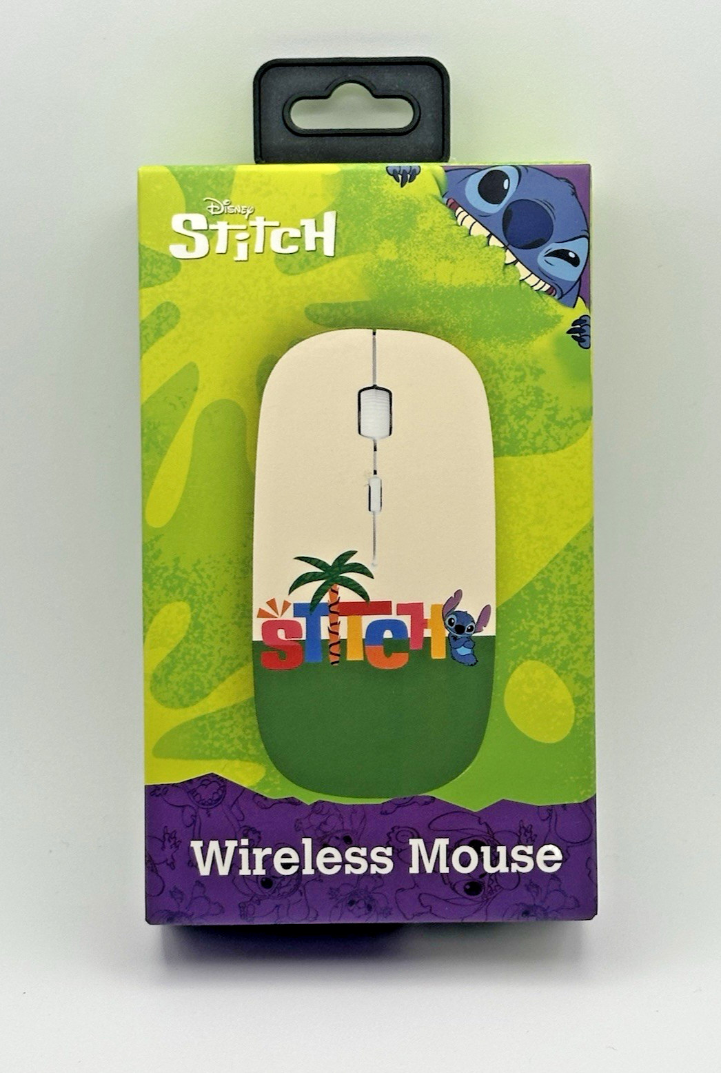 Disney Stitch Wireless Mouse Lilo & Stitch USB Connector included NIB