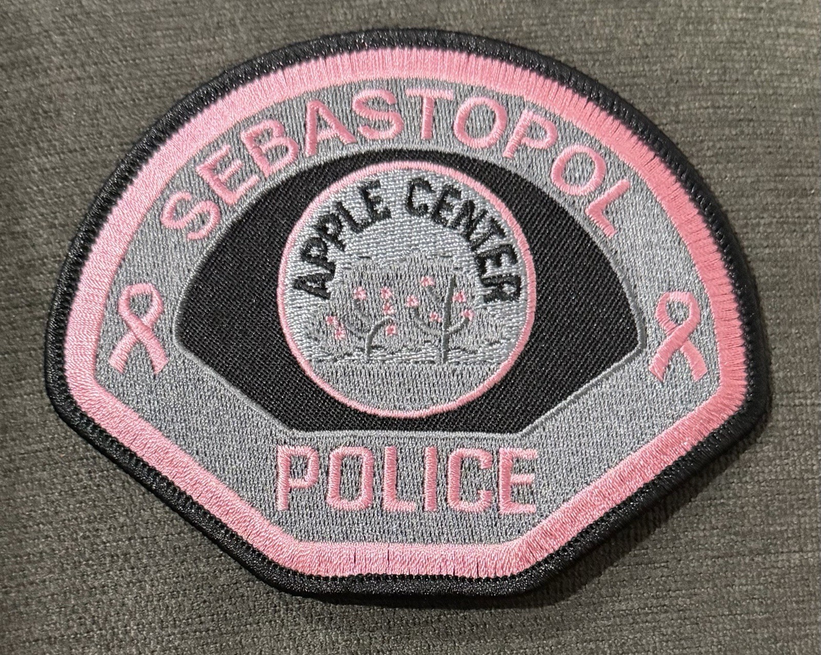 California Pink (Cancer Awareness) Sebastopol Police Dept.