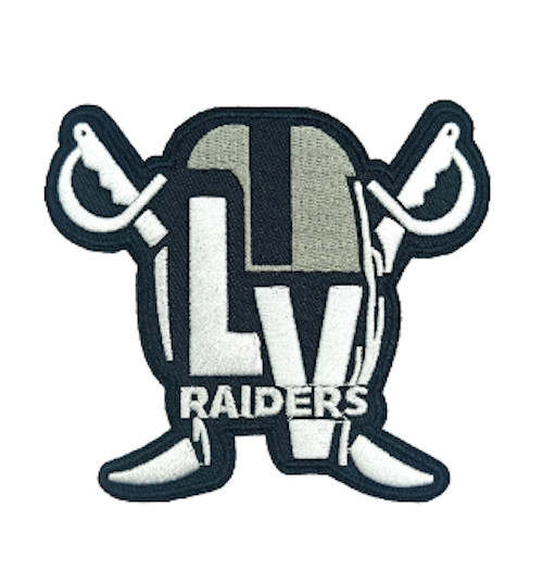 LAS VEGAS RAIDERS - NATIONAL FOOTBALL LEAGUE - NFL - Embroidered Iron-On Patch