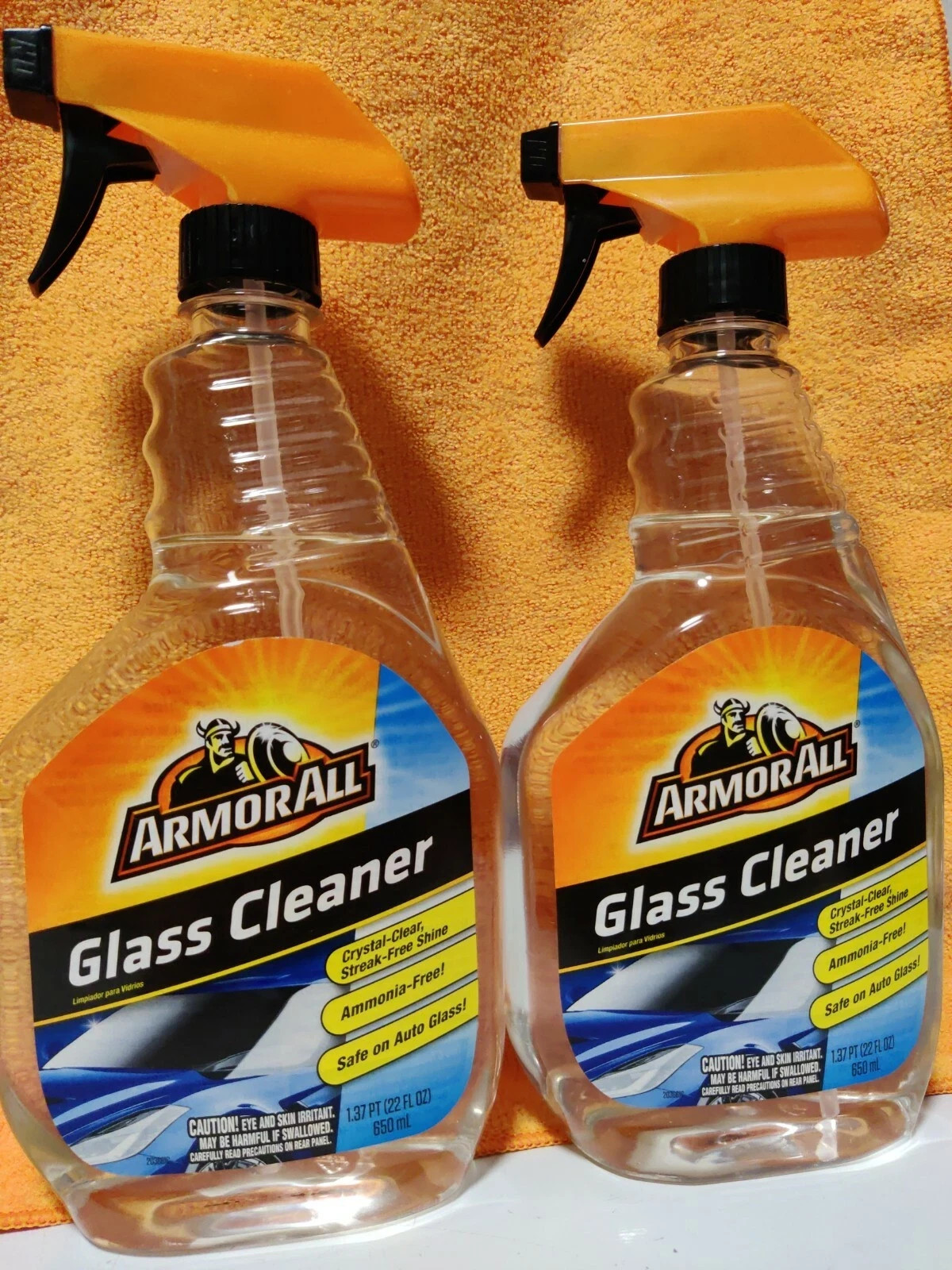 Armor All Auto Glass Cleaner 22 Oz. 2-Pack NEW (FREE SHIPPING)