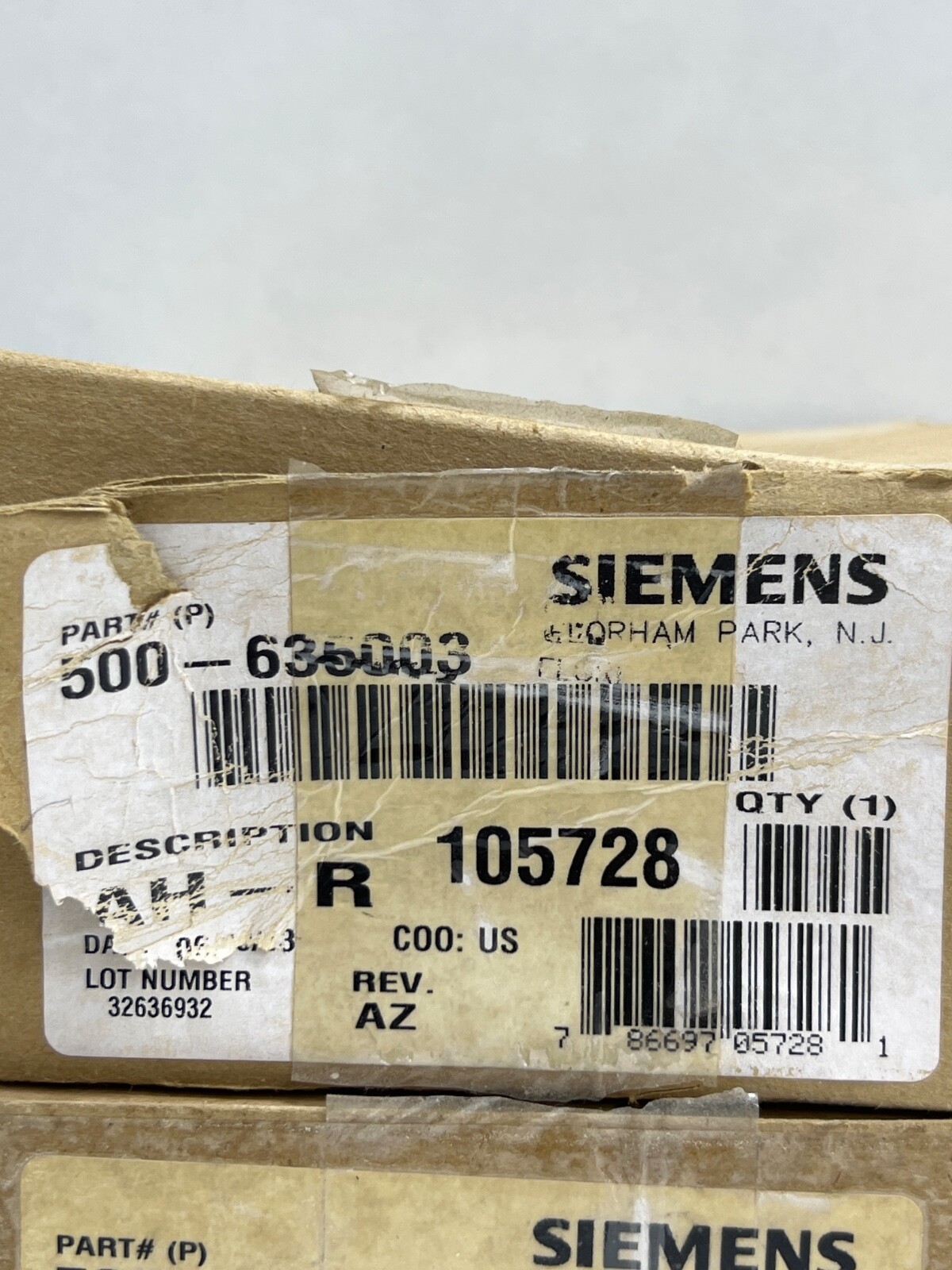 (LOT 4 PCS) SIEMENS AH-R 500-636003 FIRE ALARM