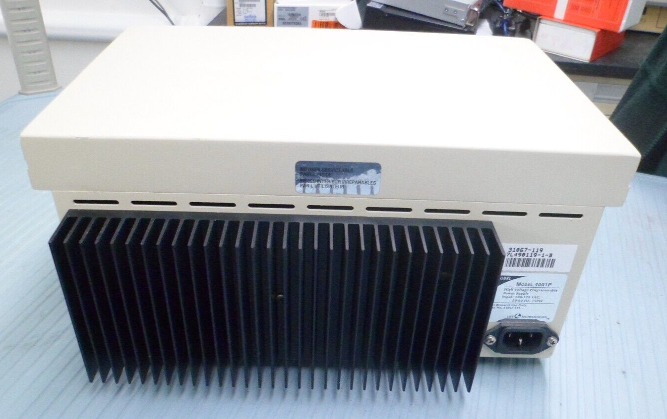 Life Technologies Model: 4001P Programmable Power Supply