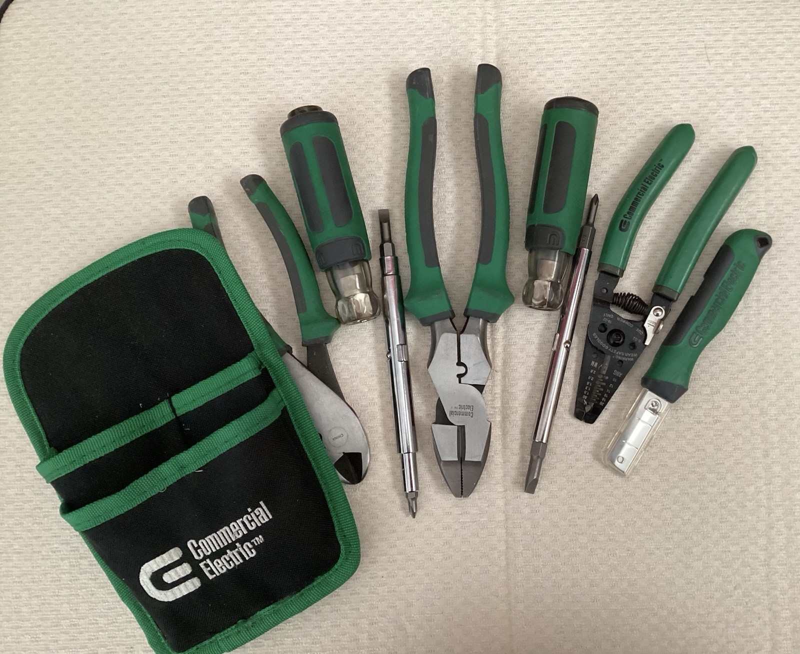 Commercial Electric Tools ~ 6 Tools With Pouch Used #160