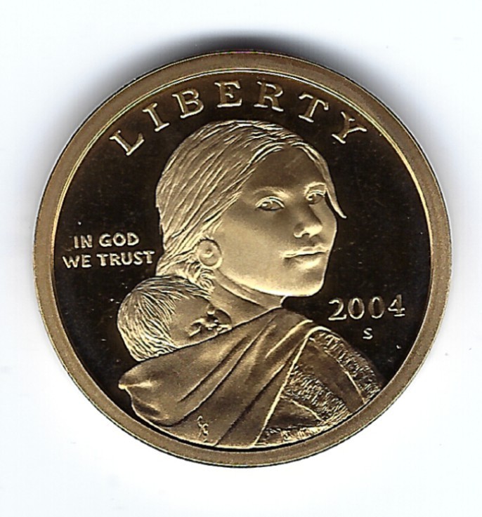 2004-S Native Dollar Gem Proof Sacagawea