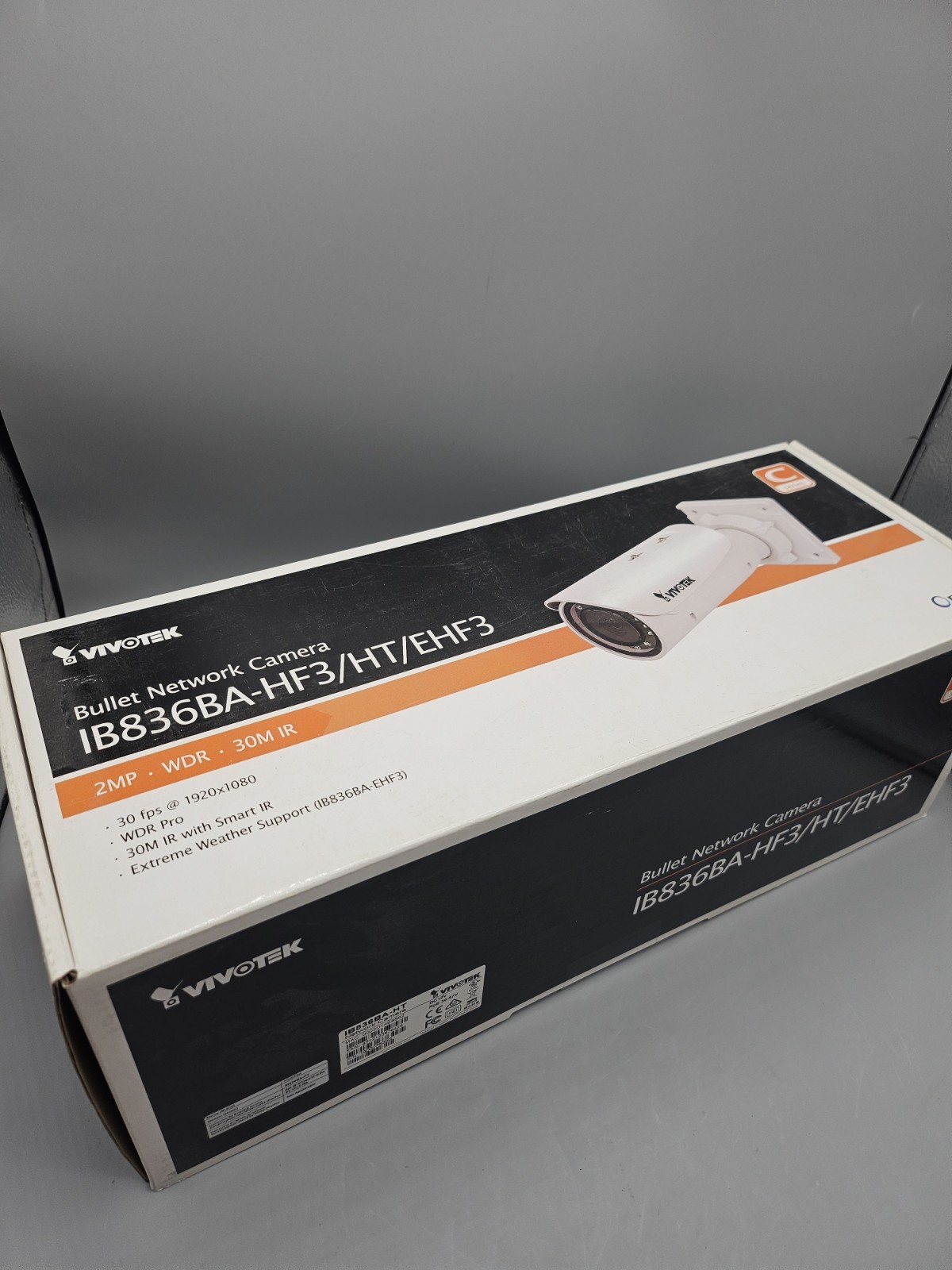 vivotek IB836BA-HT Bullet Network Camera C Series Full HD 1080