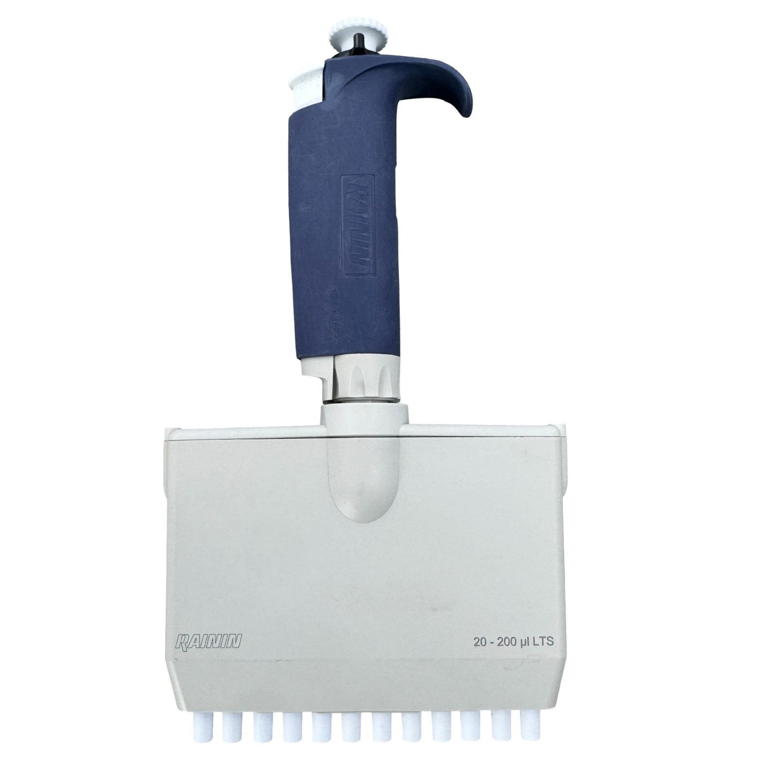 Rainin 12-Channel LTS Adjustable Pipette 20-200µL Multichannel Tested Used