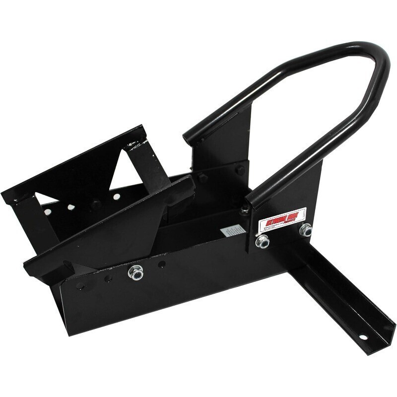 Motorcycle Wheel Chock Stability Durable Steel Heavy Duty Strength