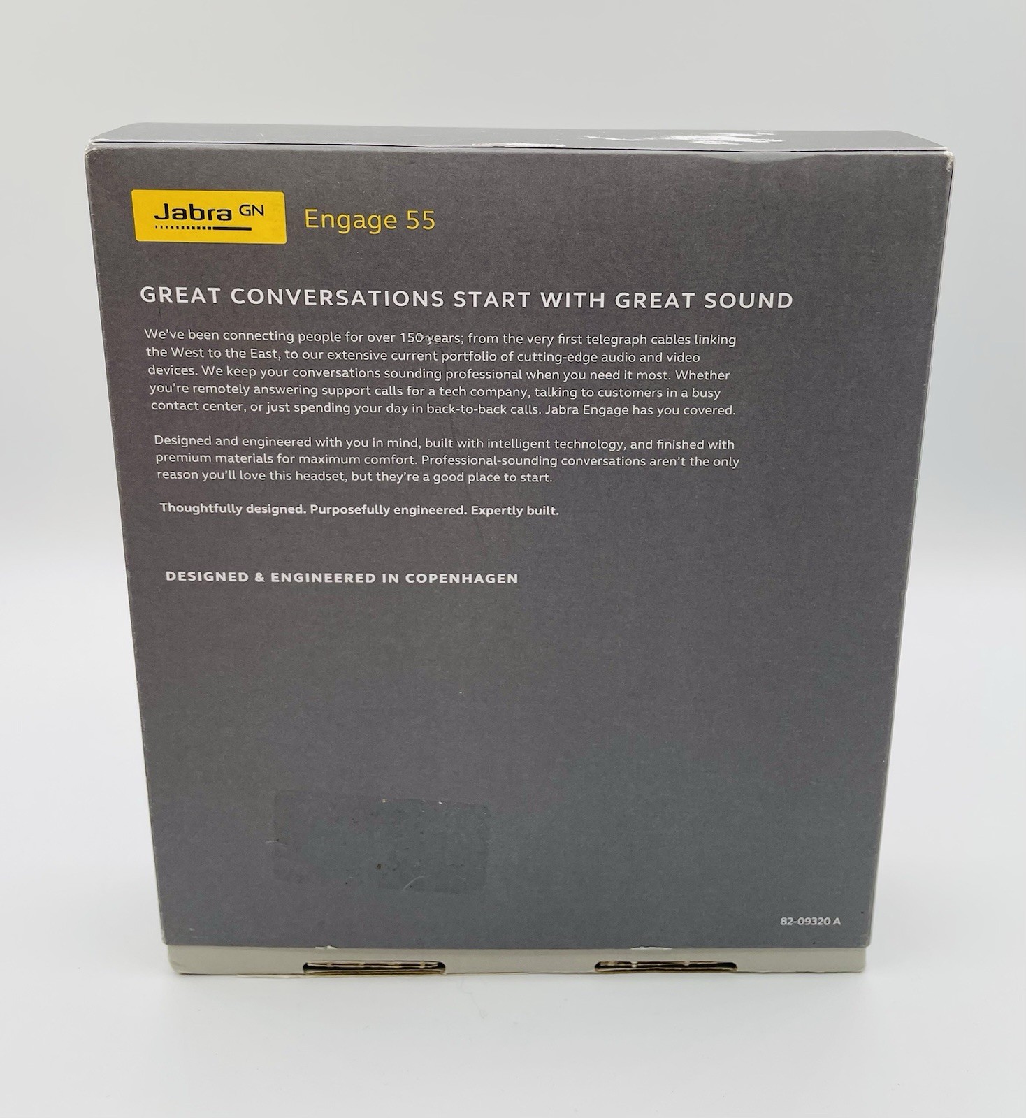 Jabra Engage 55 USB-A MS Teams Mono Wireless Headset- Open Box