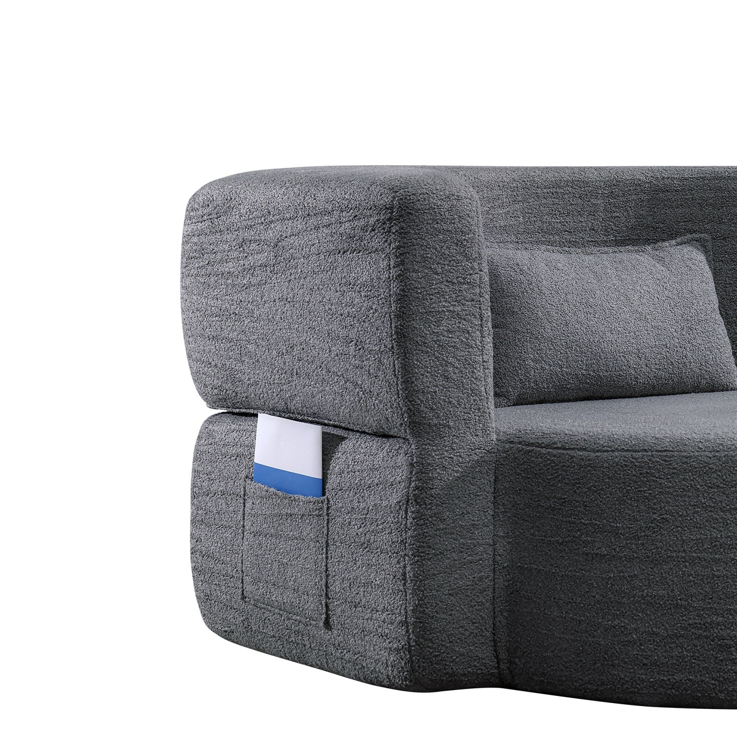 Foldable Convertible Sofa Bed 3-in-1 Floor Futon Double Lounger Chair Sleeper